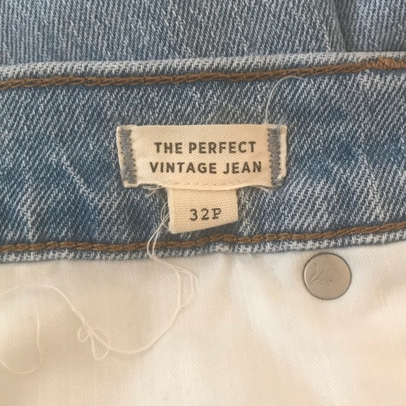 Madewell Petite Perfect Vintage Jean in Fiore Wash - Picture 11 of 11